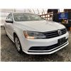 Image 8 : PARKSVILLE - 2015 VOLKSWAGEN JETTA WHITE 214840 KMS - J270040