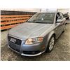 Image 3 : PARKSVILLE - 2007 AUDI A4 SILVER 180793 KMS - D016461