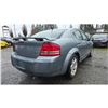 Image 9 : DUNCAN - 2008 DODGE  AVENGER BLUE  UNKNOWN KMS - J259503