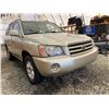 Image 8 : PARKSVILLE - 2003 TOYOTA HIGHLANDER BROWN 379733 KMS - B126596