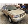 Image 9 : PARKSVILLE - 2003 TOYOTA HIGHLANDER BROWN 379733 KMS - B126596