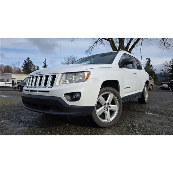 DUNCAN - 2011 JEEP COMPASS WHITE  277807 KMS - D277534