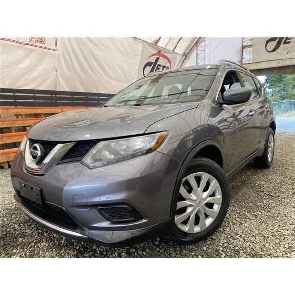 PARKSVILLE - 2016 NISSAN ROGUE GREY 224741 KMS - B808130