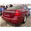Image 14 : PARKSVILLE - 2007 CHEVROLET MALIBU RED 167945 KMS "NO RESERVE" - D274954A