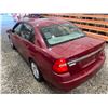 Image 22 : PARKSVILLE - 2007 CHEVROLET MALIBU RED 167945 KMS "NO RESERVE" - D274954A