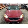Image 7 : PARKSVILLE - 2007 CHEVROLET MALIBU RED 167945 KMS "NO RESERVE" - D274954A