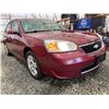 Image 8 : PARKSVILLE - 2007 CHEVROLET MALIBU RED 167945 KMS "NO RESERVE" - D274954A