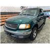 Image 3 : PARKSVILLE - 1999 FORD F-150 GREEN  KMS - DA02986