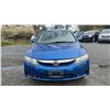 Image 3 : DUNCAN - 2011 HONDA CIVIC BLUE  197485 KMS - J000081