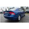 Image 9 : DUNCAN - 2011 HONDA CIVIC BLUE  197485 KMS - J000081