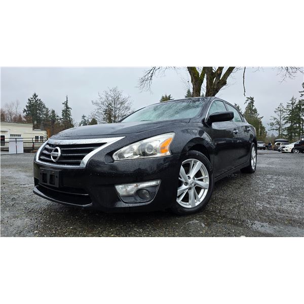 DUNCAN - 2015 NISSAN ALTIMA BLACK  166487 KMS - B394256
