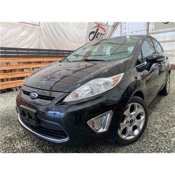 PARKSVILLE - 2011 FORD FIESTA BLACK 207835 KMS - D194566