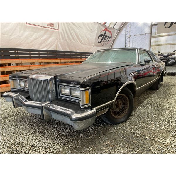 PARKSVILLE - 1978 MERCURY COUGAR BLACK 75889 KMS - B547343
