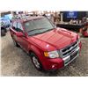Image 10 : PARKSVILLE - 2010 FORD ESCAPE RED  280657 KMS - BA05901