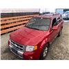 Image 4 : PARKSVILLE - 2010 FORD ESCAPE RED  280657 KMS - BA05901