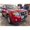 Image 8 : PARKSVILLE - 2010 FORD ESCAPE RED  280657 KMS - BA05901