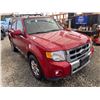 Image 9 : PARKSVILLE - 2010 FORD ESCAPE RED  280657 KMS - BA05901