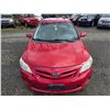 Image 4 : DUNCAN - 2013 TOYOTA COROLLA RED "REPO UNIT "281455 KMS - D032215