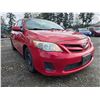 Image 5 : DUNCAN - 2013 TOYOTA COROLLA RED "REPO UNIT "281455 KMS - D032215