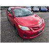 Image 6 : DUNCAN - 2013 TOYOTA COROLLA RED "REPO UNIT "281455 KMS - D032215