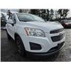 Image 5 : DUNCAN - 2014 CHEVROLET TRAX WHITE  155668 KMS - J158943