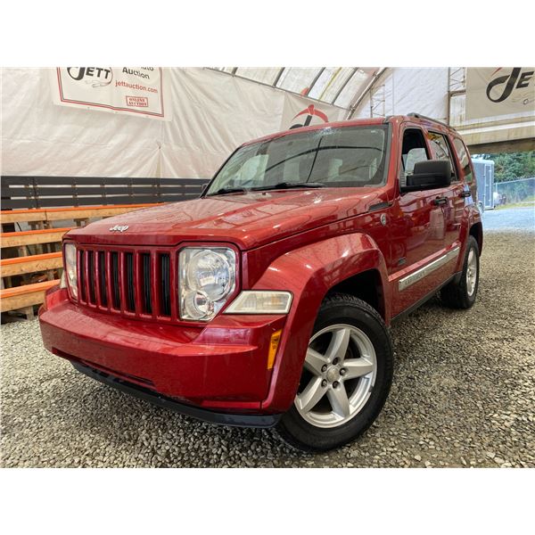 PARKSVILLE - 2009 JEEP LIBERTY RED 186793 KMS - D558138