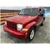 Image 3 : PARKSVILLE - 2009 JEEP LIBERTY RED 186793 KMS - D558138