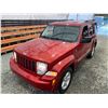 Image 4 : PARKSVILLE - 2009 JEEP LIBERTY RED 186793 KMS - D558138
