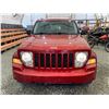 Image 6 : PARKSVILLE - 2009 JEEP LIBERTY RED 186793 KMS - D558138