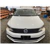 Image 6 : PARKSVILLE - 2015 VOLKSWAGEN JETTA WHITE 214840 KMS - J270040