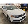 Image 9 : PARKSVILLE - 2015 VOLKSWAGEN JETTA WHITE 214840 KMS - J270040