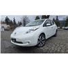 Image 1 : DUNCAN - 2015 NISSAN LEAF WHITE 206747 KMS - J314755