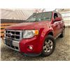 Image 1 : PARKSVILLE - 2010 FORD ESCAPE RED  280657 KMS - BA05901