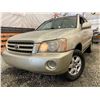 Image 1 : PARKSVILLE - 2003 TOYOTA HIGHLANDER BROWN 379733 KMS - B126596