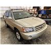 Image 9 : PARKSVILLE - 2003 TOYOTA HIGHLANDER BROWN 379733 KMS - B126596