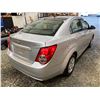 Image 15 : PARKSVILLE - 2015 CHEVROLET SONIC SILVER 214789 KMS - B169608