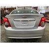Image 17 : PARKSVILLE - 2015 CHEVROLET SONIC SILVER 214789 KMS - B169608