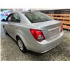 Image 21 : PARKSVILLE - 2015 CHEVROLET SONIC SILVER 214789 KMS - B169608