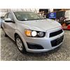 Image 8 : PARKSVILLE - 2015 CHEVROLET SONIC SILVER 214789 KMS - B169608