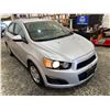 Image 9 : PARKSVILLE - 2015 CHEVROLET SONIC SILVER 214789 KMS - B169608