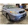Image 8 : PARKSVILLE - 2004 TOYOTA COROLLA MATRIX BLUE 245900 KMS - B802768
