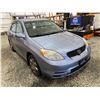 Image 9 : PARKSVILLE - 2004 TOYOTA COROLLA MATRIX BLUE 245900 KMS - B802768