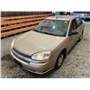 Image 4 : PARKSVILLE - 2005 CHEVROLET MALIBU GOLD 312954 KMS - B310342