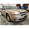 Image 8 : PARKSVILLE - 2005 CHEVROLET MALIBU GOLD 312954 KMS - B310342