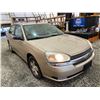 Image 9 : PARKSVILLE - 2005 CHEVROLET MALIBU GOLD 312954 KMS - B310342