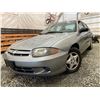 Image 1 : PARKSVILLE - 2004 CHEVROLET CAVALIER SILVER  193924 KMS - B139109