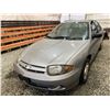 Image 3 : PARKSVILLE - 2004 CHEVROLET CAVALIER SILVER  193924 KMS - B139109