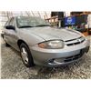 Image 8 : PARKSVILLE - 2004 CHEVROLET CAVALIER SILVER  193924 KMS - B139109
