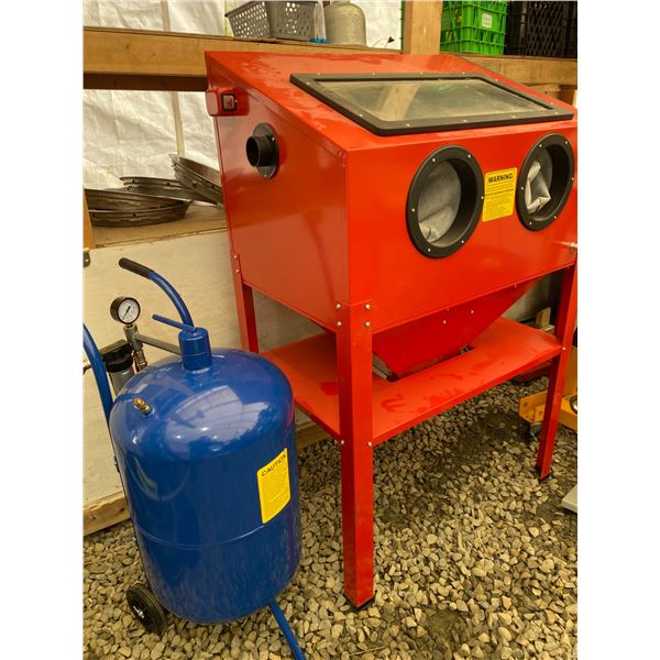 802 -- SANDBLASTING CABINET