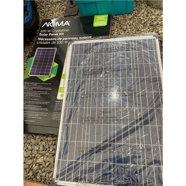 835 -- NOMA 100 W SOLAR PANEL KIT